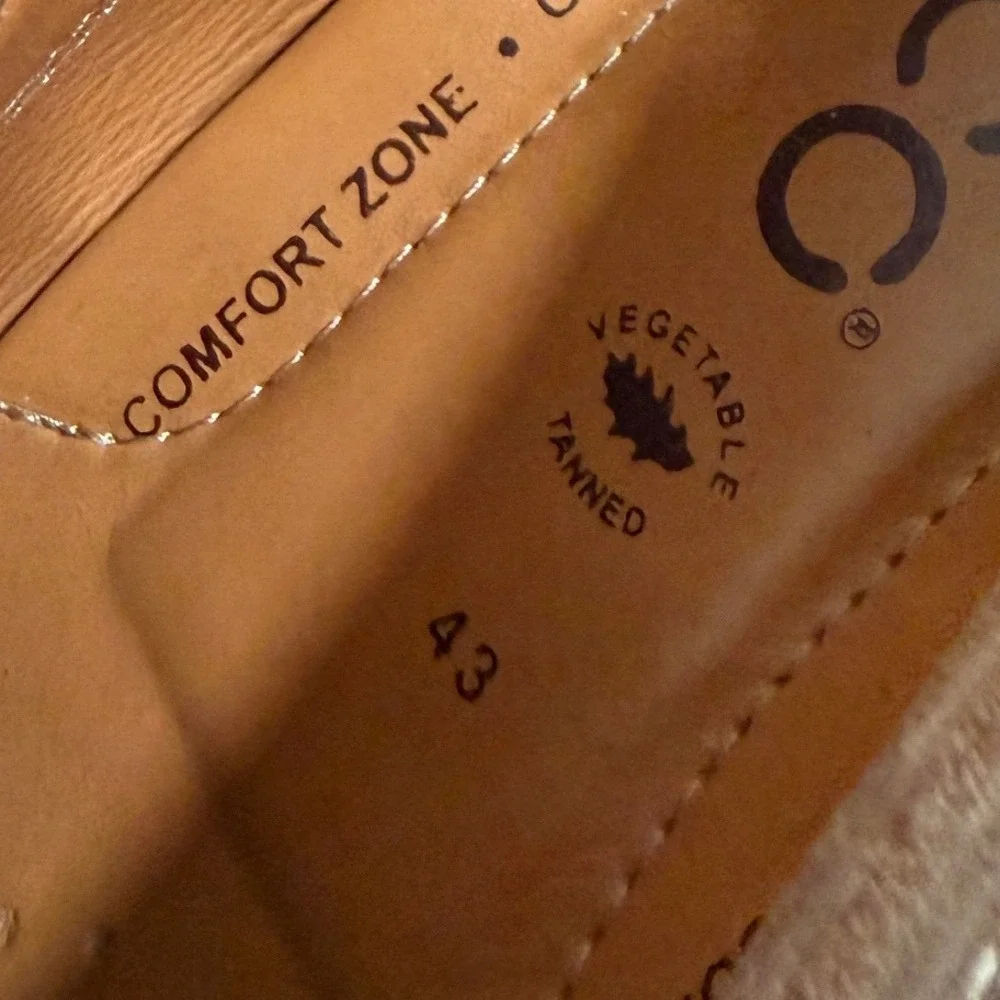 Ecco brown leather